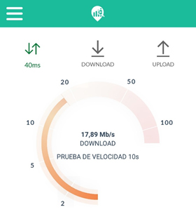 Coberapp conexión Internet